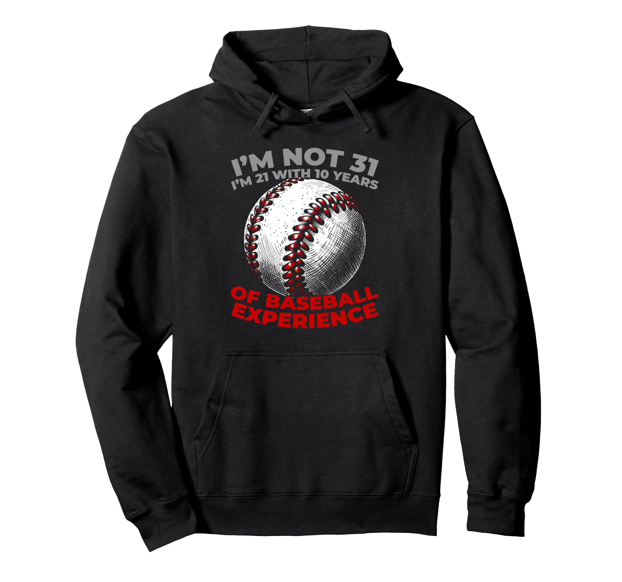 31Th Birthday Baseball Team Player Hoodie - Unique Graphic Unisex - T-Shirt, Sweatshirt, Hoodie