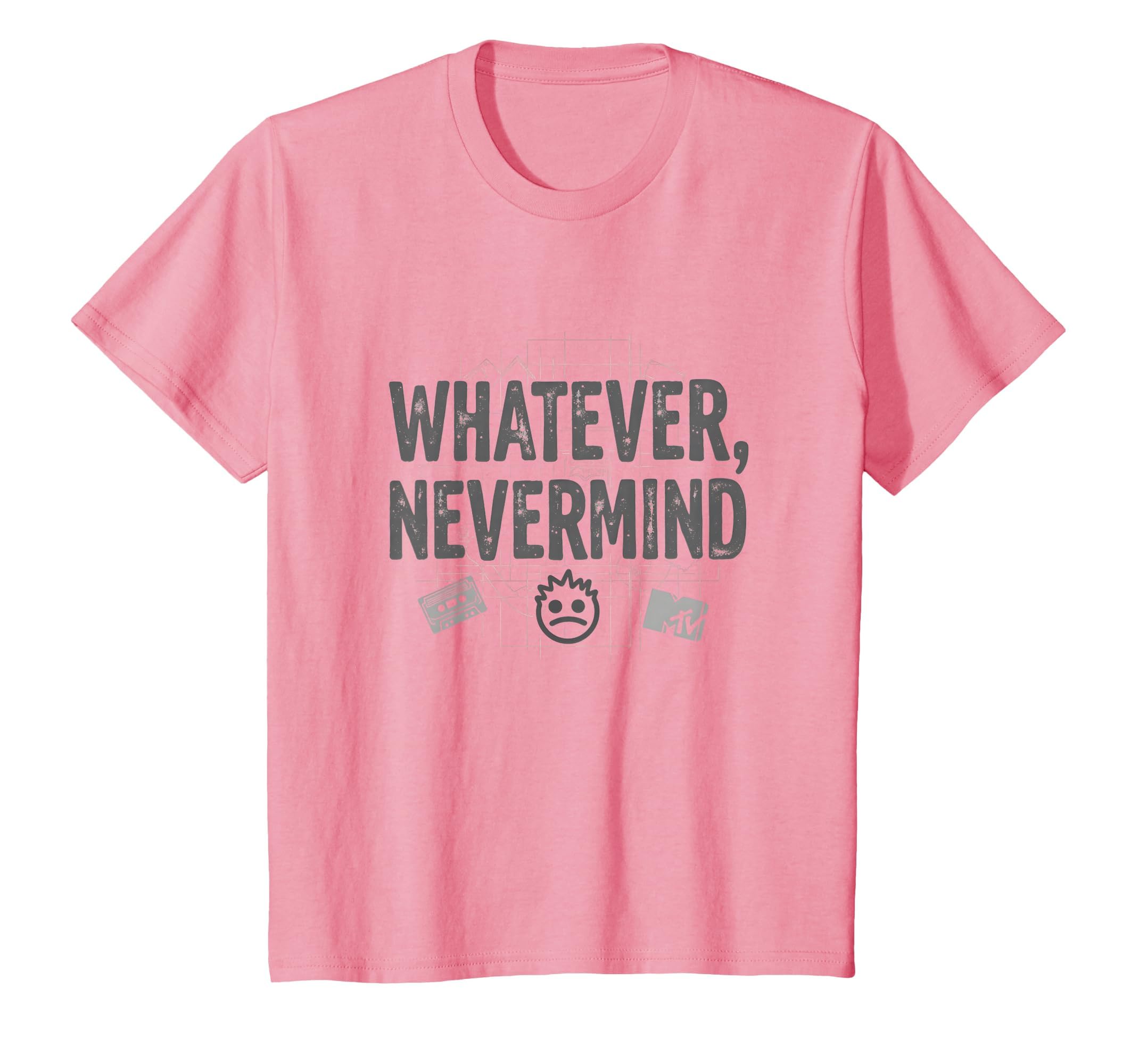 Whatever Nevermind Gen X Nostalgic T-Shirt - Custom Art Print Men Women - T-Shirt, Sweatshirt, Hoodie