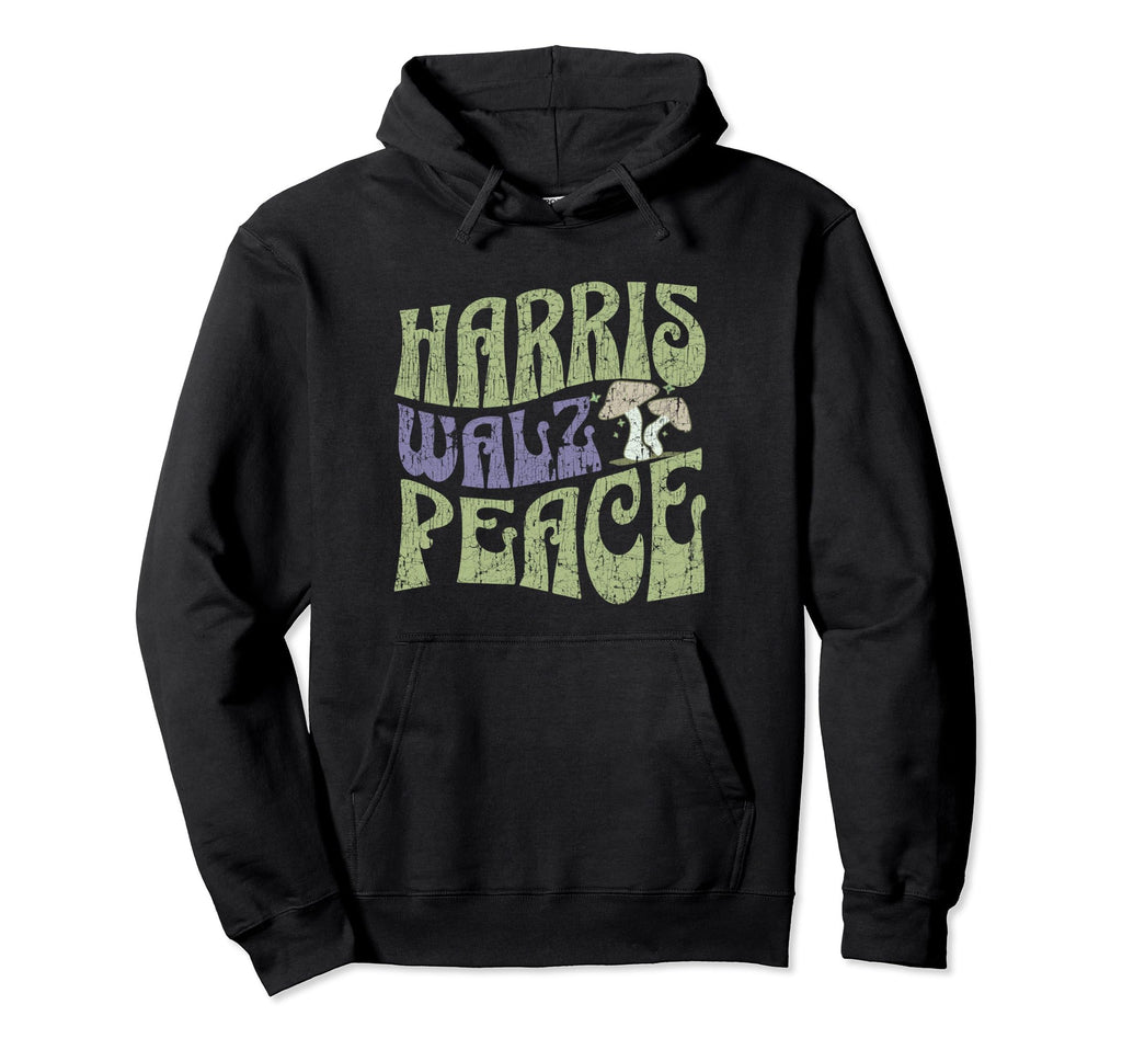 Kamala Harris Tim Walz 2024 60S Type Hoodie - Novelty Apparel Men Women - T-Shirt, Sweatshirt, Hoodie