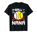 Baseball And Softball Lover Nana Sweatshirt - Aesthetic Graphic for Adults - T-Shirt, Sweatshirt, Hoodie