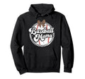 Baseball Mom Leopard Bow Checkered Mama Hoodie - Graphic Print Unisex - T-Shirt, Sweatshirt, Hoodie