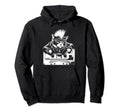 Funny Cat Punk Rock Roll Cassette Tape Hoodie - Aesthetic Graphic Unisex - T-Shirt, Sweatshirt, Hoodie