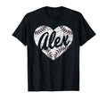 Alex Baseball Personalized Name Mom T-Shirt - Casual Everyday Wear Unisex - T-Shirt, Sweatshirt, Hoodie