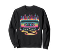 80S Cassette Tape And City Skyline Sweatshirt - Minimalist Print Men Women - T-Shirt, Sweatshirt, Hoodie
