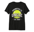 Mens Promoted To Uncle Est 2026 Baseball T-Shirt - Unique Graphic Unisex - T-Shirt, Sweatshirt, Hoodie