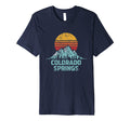 Colorado Springs Distressed Mountains T-Shirt - Streetwear Style for Adults - T-Shirt, Sweatshirt, Hoodie