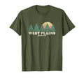 West Plains Mo Throwback 70S T-Shirt - Fun Novelty Design for Adults - T-Shirt, Sweatshirt, Hoodie