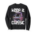 80S Arcade Nostalgia Pixel Art Sweatshirt - Trendy Graphic for Adults - T-Shirt, Sweatshirt, Hoodie