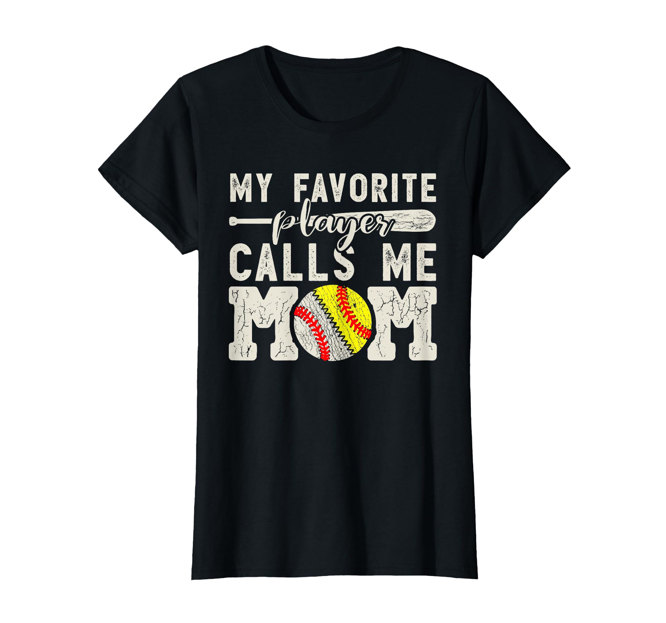 My Favorite Player Calls Me Mom Baseball T-Shirt - Streetwear Style Unisex - T-Shirt, Sweatshirt, Hoodie