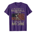 My Favorite Baseball Player Calls Me Mom T-Shirt - Minimalist Print Unisex - T-Shirt, Sweatshirt, Hoodie