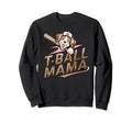Teeball Mom Leopard T Ball Mom Sweatshirt - Aesthetic Graphic Men Women - T-Shirt, Sweatshirt, Hoodie