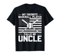 My Favorite Baseball Player Calls Me T-Shirt - Aesthetic Graphic Unisex - T-Shirt, Sweatshirt, Hoodie