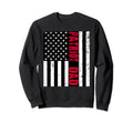 Distressed Us Flag Patriot Dad Sweatshirt - Unique Graphic for Adults - T-Shirt, Sweatshirt, Hoodie