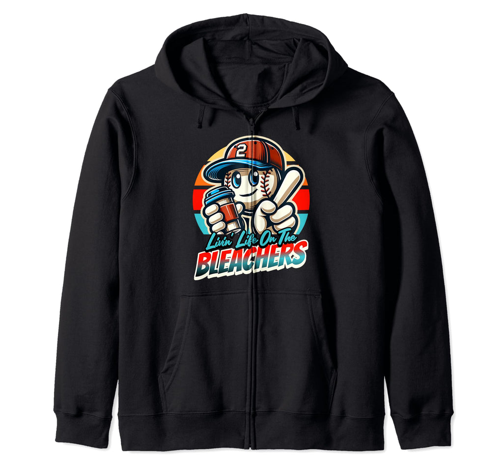 Baseball Mom And Dad Bleachers Inc Hoodie - Graphic Print Men Women - T-Shirt, Sweatshirt, Hoodie