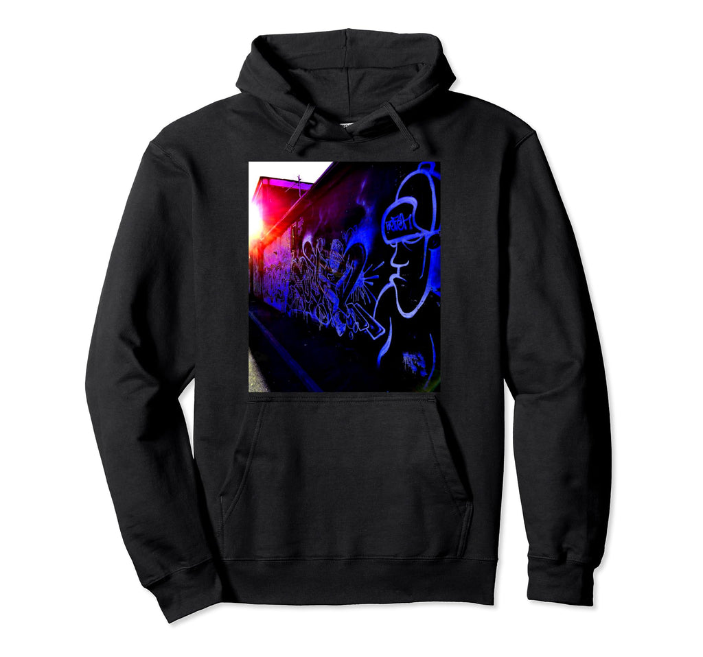 Graffiti Urban Street Art Old School Hoodie - Aesthetic Graphic Men Women - T-Shirt, Sweatshirt, Hoodie
