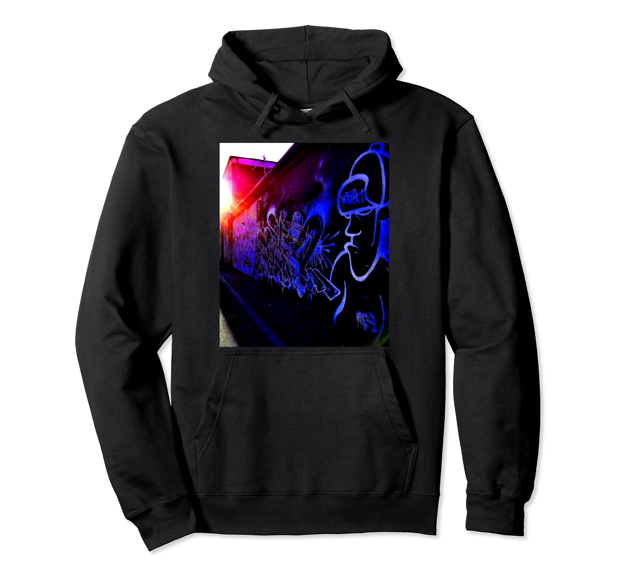 Graffiti Urban Street Art Old School Hoodie - Aesthetic Graphic Men Women - T-Shirt, Sweatshirt, Hoodie