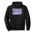 Depressed Stressed Horny Aesthetic Hoodie - Streetwear Style Men Women - T-Shirt, Sweatshirt, Hoodie