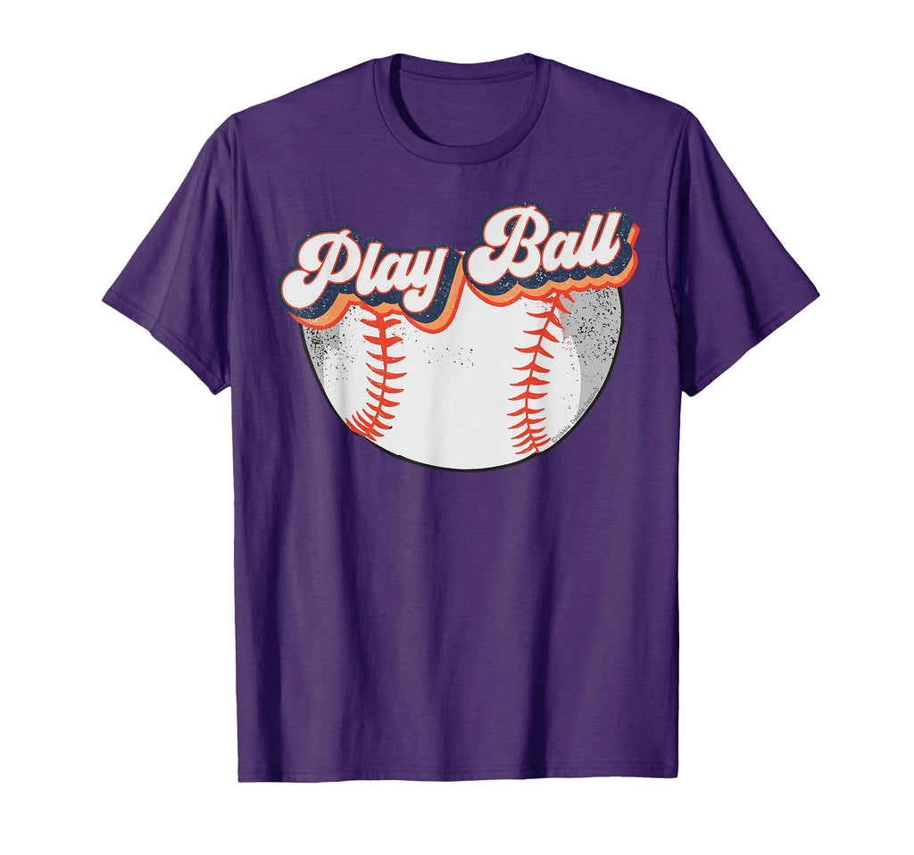 Play Ball Softball Baseball T-Shirt - Novelty Apparel Men Women - T-Shirt, Sweatshirt, Hoodie