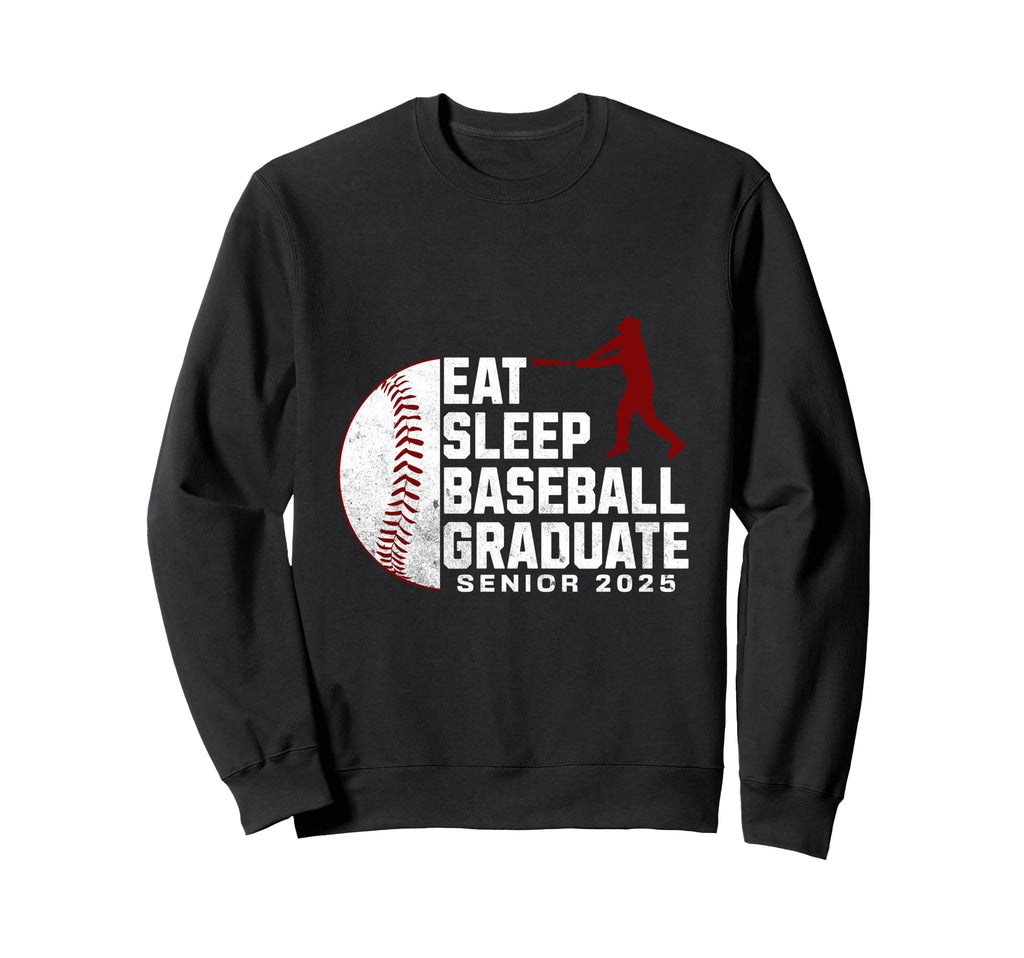 Baseball Senior Matching Class 2025 Sweatshirt - Novelty Apparel Unisex - T-Shirt, Sweatshirt, Hoodie