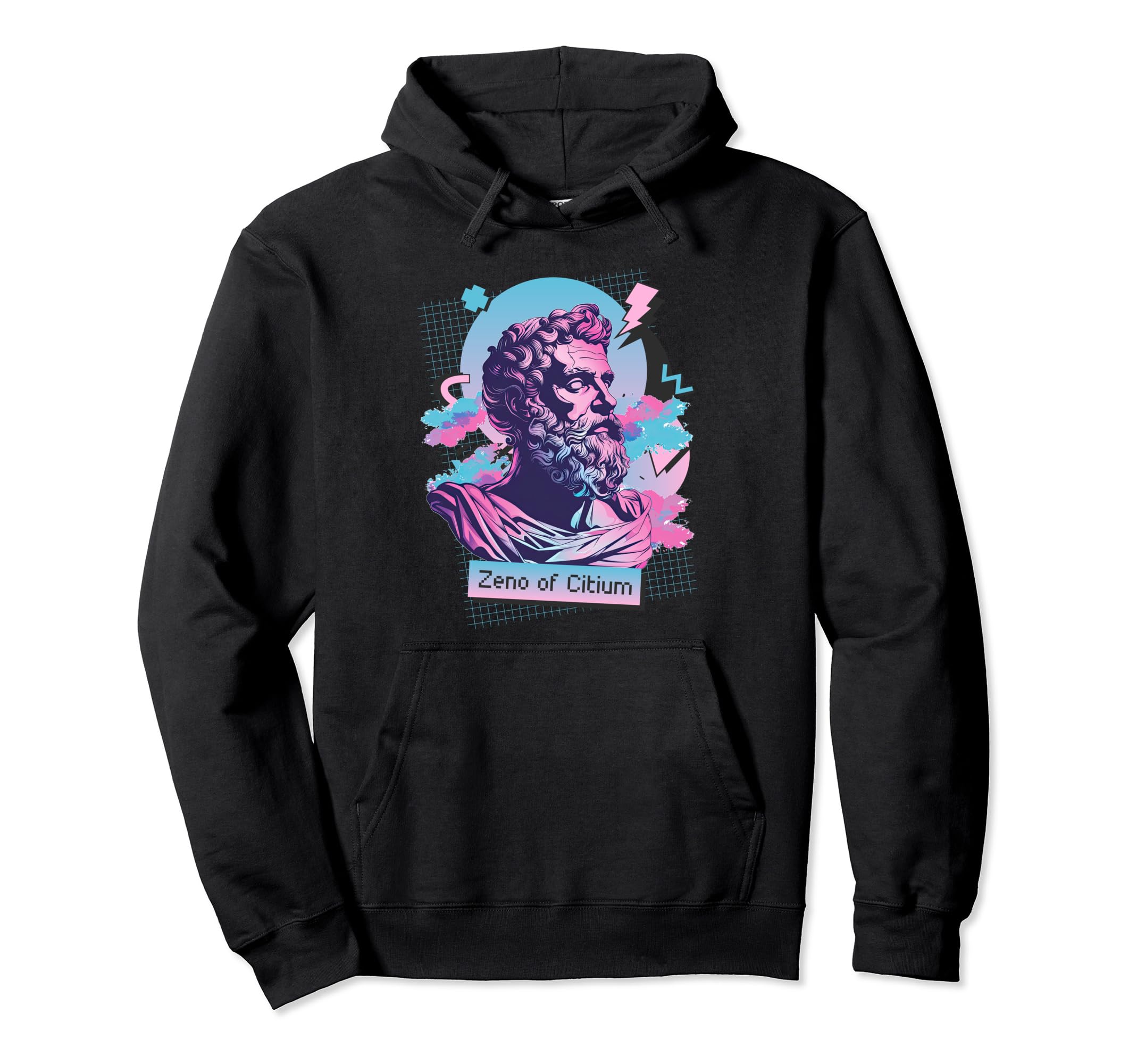 Zeno Citium Y2K Aesthetic Stoic Hoodie - Custom Art Print Men Women - T-Shirt, Sweatshirt, Hoodie