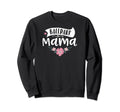 Mama Baseball Softball Ballpark Sweatshirt - Novelty Apparel Men Women - T-Shirt, Sweatshirt, Hoodie