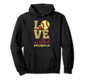 Softball Mom Leopard Funny Baseball Mama Hoodie - Unique Graphic Unisex - T-Shirt, Sweatshirt, Hoodie