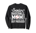 Baseball Senior Mom 2026 Baseball Sweatshirt - Aesthetic Graphic Unisex - T-Shirt, Sweatshirt, Hoodie