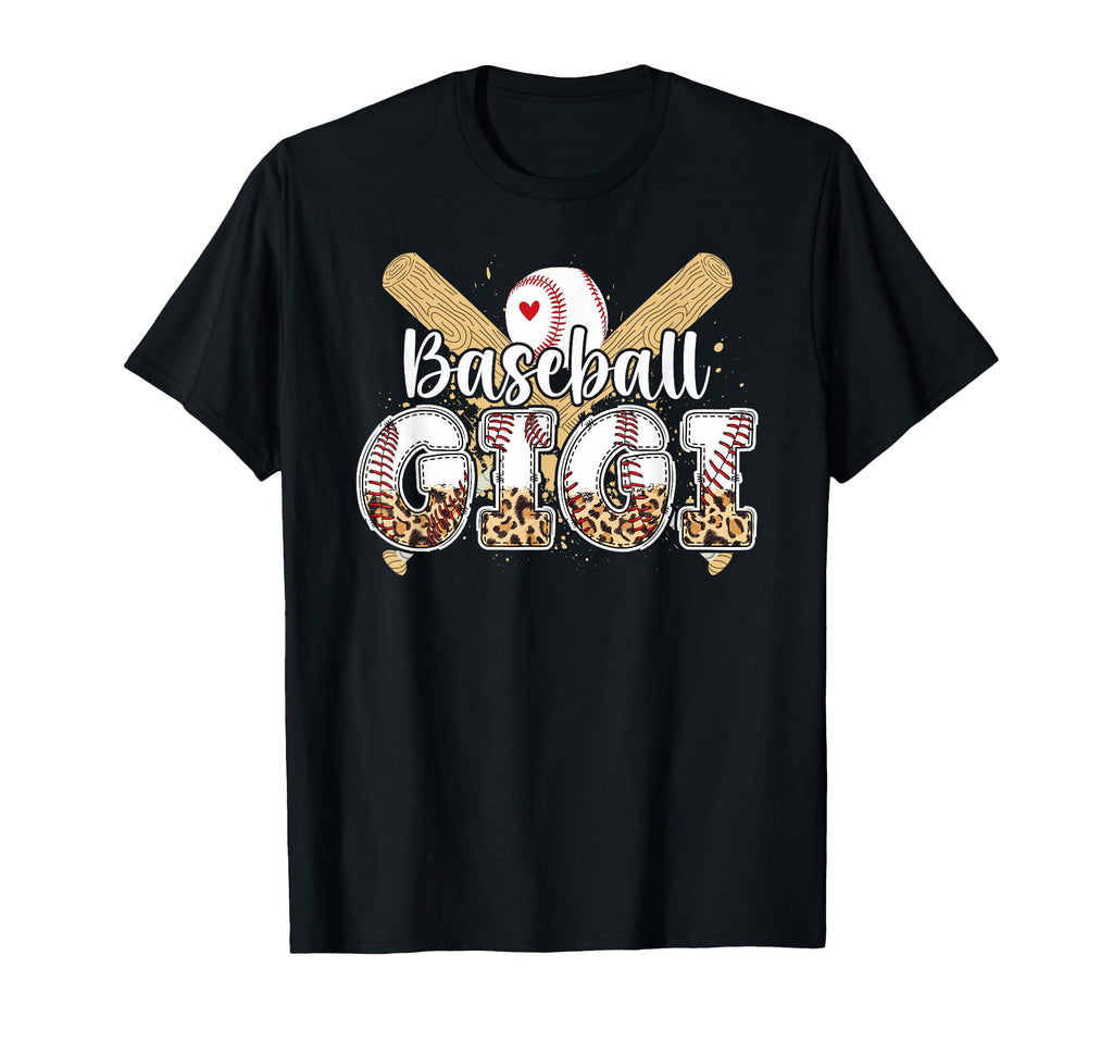Baseball Gigi Leopard Gigi Baseball T-Shirt - Streetwear Style for Adults - T-Shirt, Sweatshirt, Hoodie