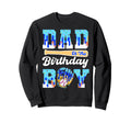 Dad Birthday Baseball Drip Ice Cream Sweatshirt - Aesthetic Graphic Unisex - T-Shirt, Sweatshirt, Hoodie