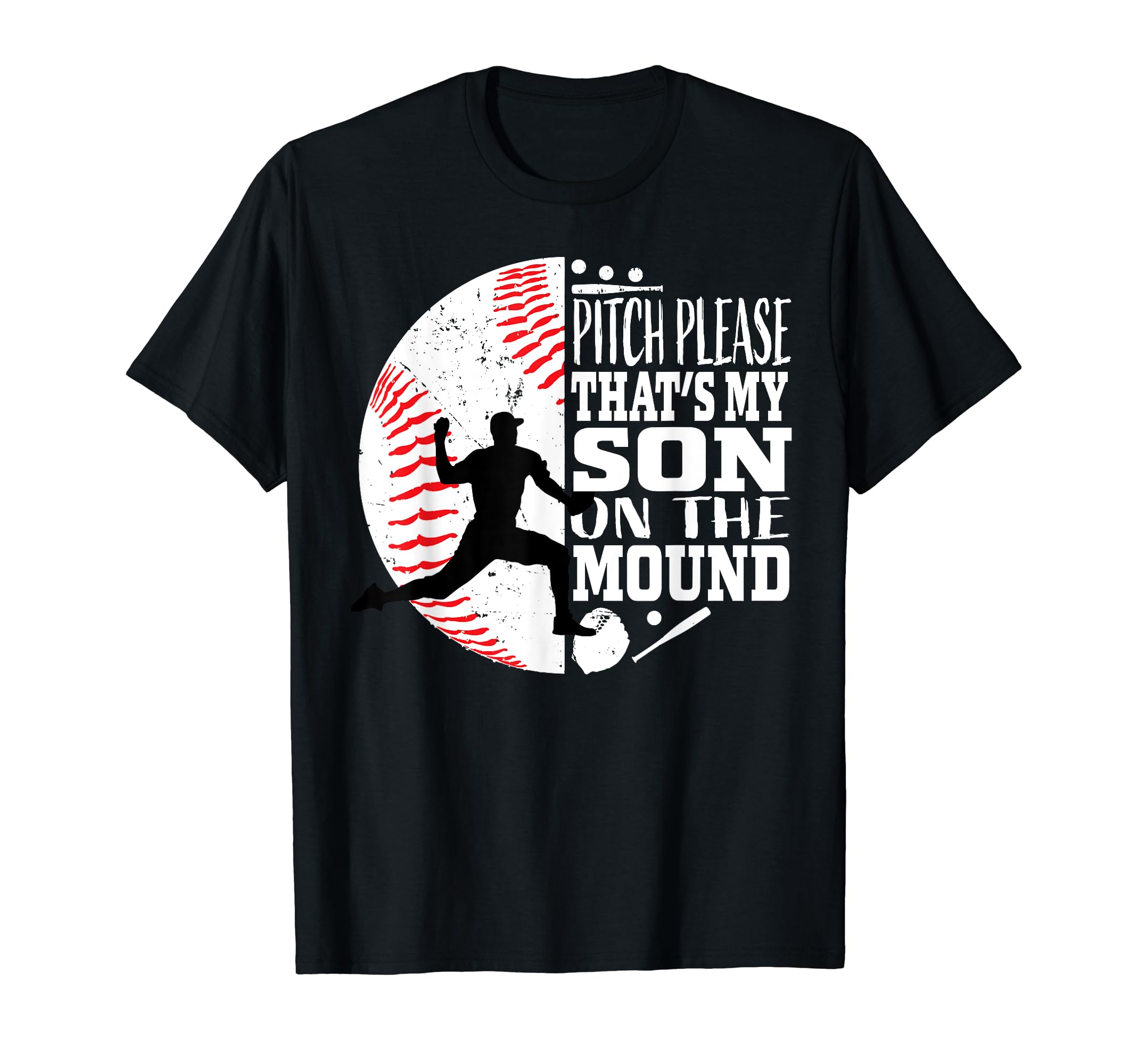 Pitch Please Funny Baseball Pitcher T-Shirt - Streetwear Style Men Women - T-Shirt, Sweatshirt, Hoodie