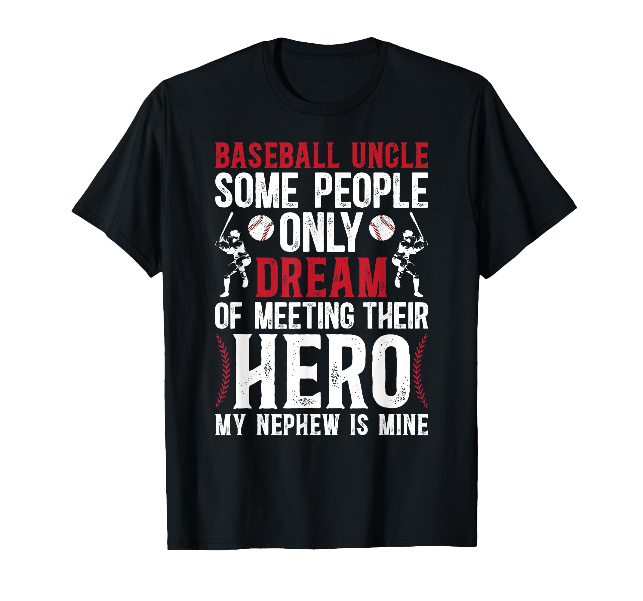 Baseball Uncle Proud Uncle Baseball T-Shirt - Aesthetic Graphic Unisex - T-Shirt, Sweatshirt, Hoodie