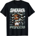 Sneaker Princess Girl Afro Matching Retro Vintage - Adult & Kids T-Shirts, Sweatshirts & Hoodies apparel design preview 1