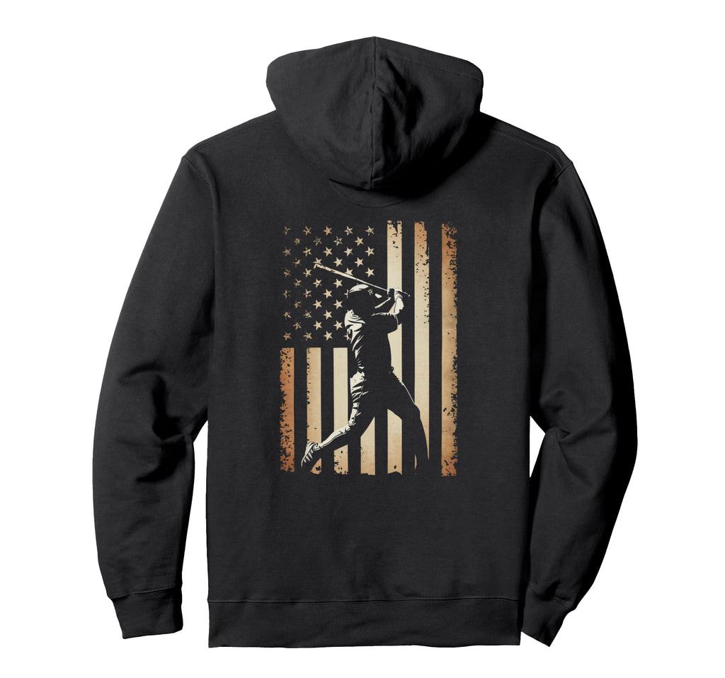 Baseball Player Usa Baseball Love Game Hoodie - Novelty Apparel Men Women - T-Shirt, Sweatshirt, Hoodie