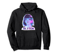 Japanese Vaporwave Edgy Sad Glitch Hoodie - Aesthetic Graphic for Adults - T-Shirt, Sweatshirt, Hoodie