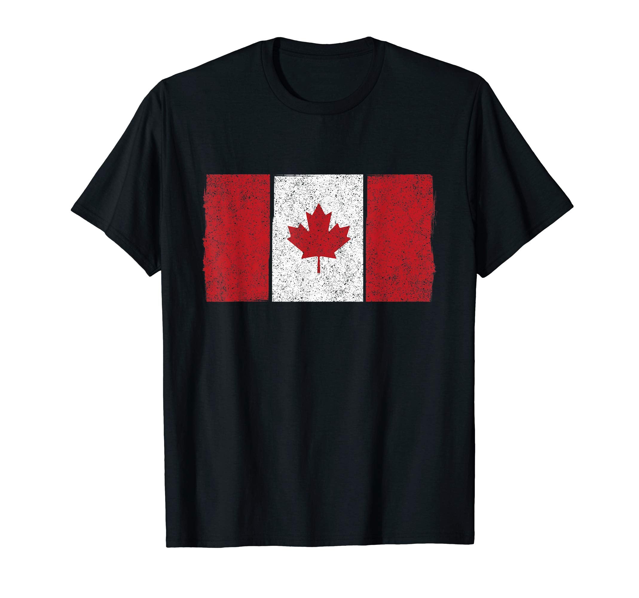 Canada Flag Funny Distressed T-Shirt - Streetwear Style for Adults - T-Shirt, Sweatshirt, Hoodie