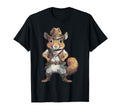 Funny Squirrel Cowboy Southern T-Shirt - Streetwear Style Men Women - T-Shirt, Sweatshirt, Hoodie