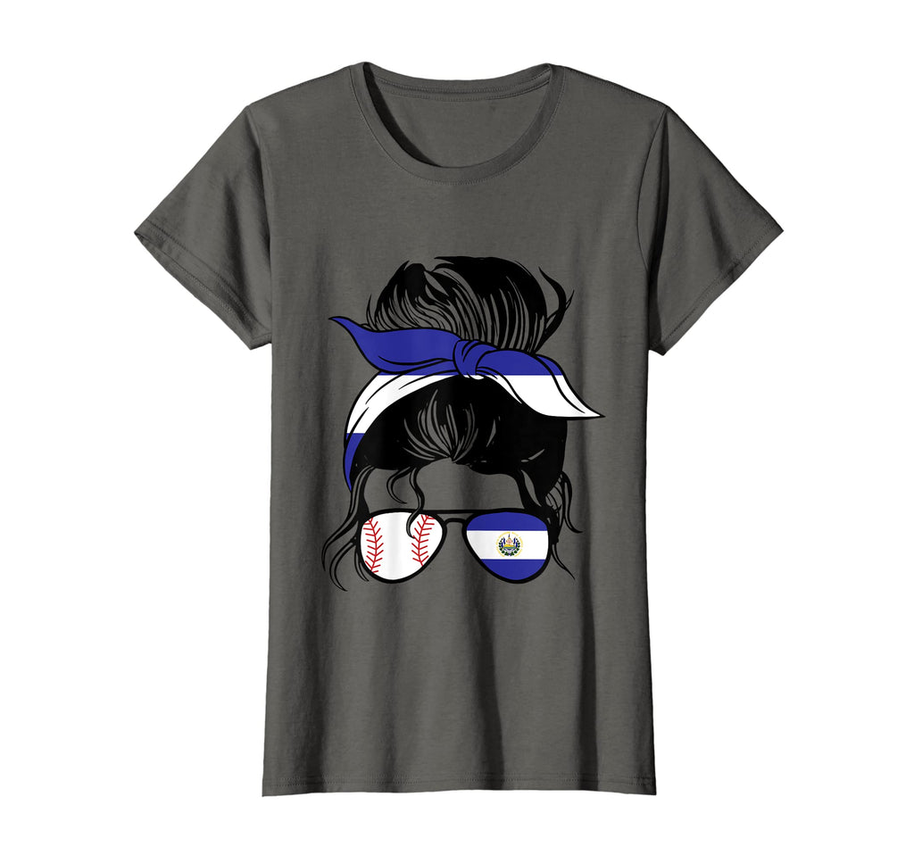 El Salvador Baseball Mom Mothers Day T-Shirt - Novelty Apparel Men Women - T-Shirt, Sweatshirt, Hoodie