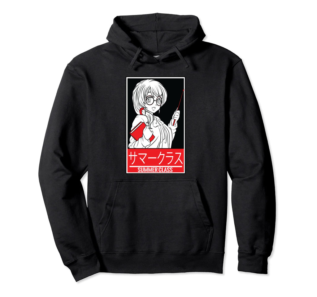 Waifu Japanese Anime School Vaporwave Hoodie - Trendy Graphic Men Women - T-Shirt, Sweatshirt, Hoodie
