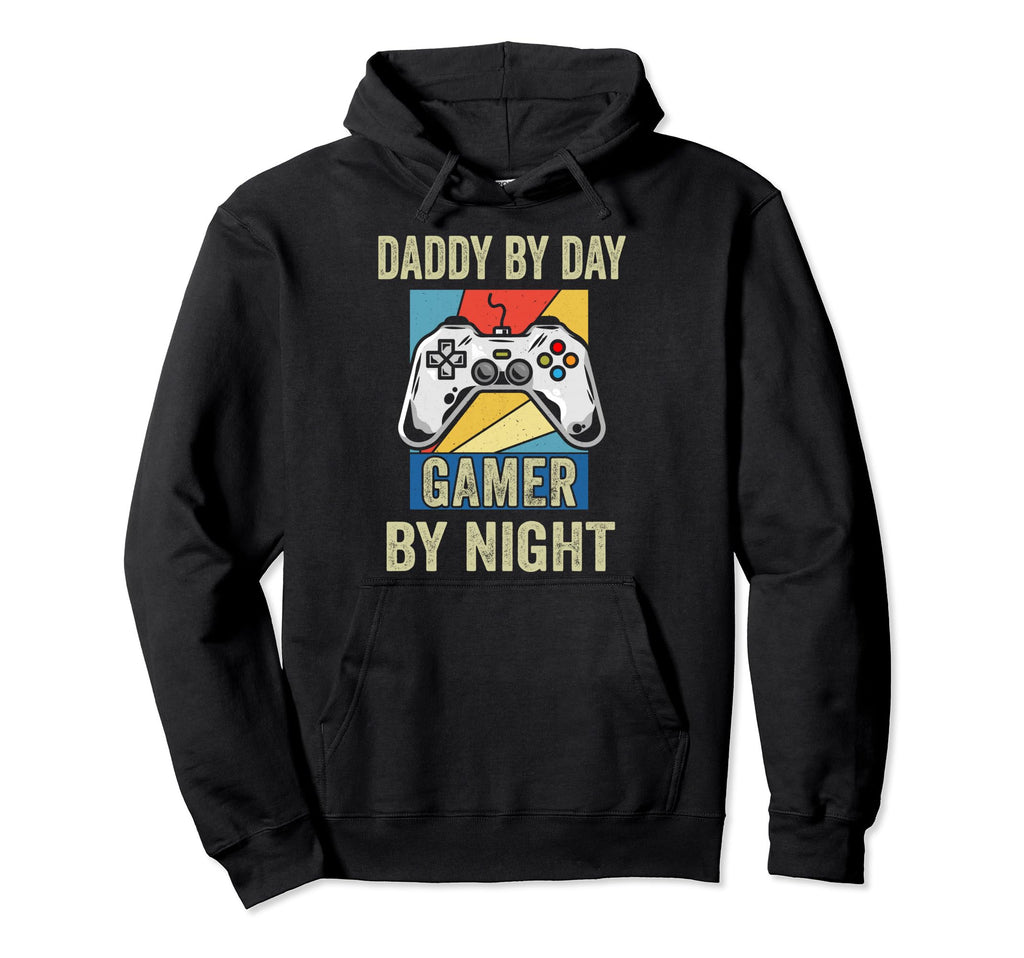 Mens Dad Day Gamer Night Funny Gift Hoodie - Streetwear Style Unisex - T-Shirt, Sweatshirt, Hoodie