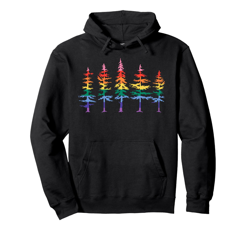 Gay Pride Lgbtq Outdoor Camping Hoodie - Casual Everyday Wear for Adults - T-Shirt, Sweatshirt, Hoodie