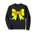 Softball Coquette Aesthetic Bow Sweatshirt - Unique Graphic for Adults - T-Shirt, Sweatshirt, Hoodie