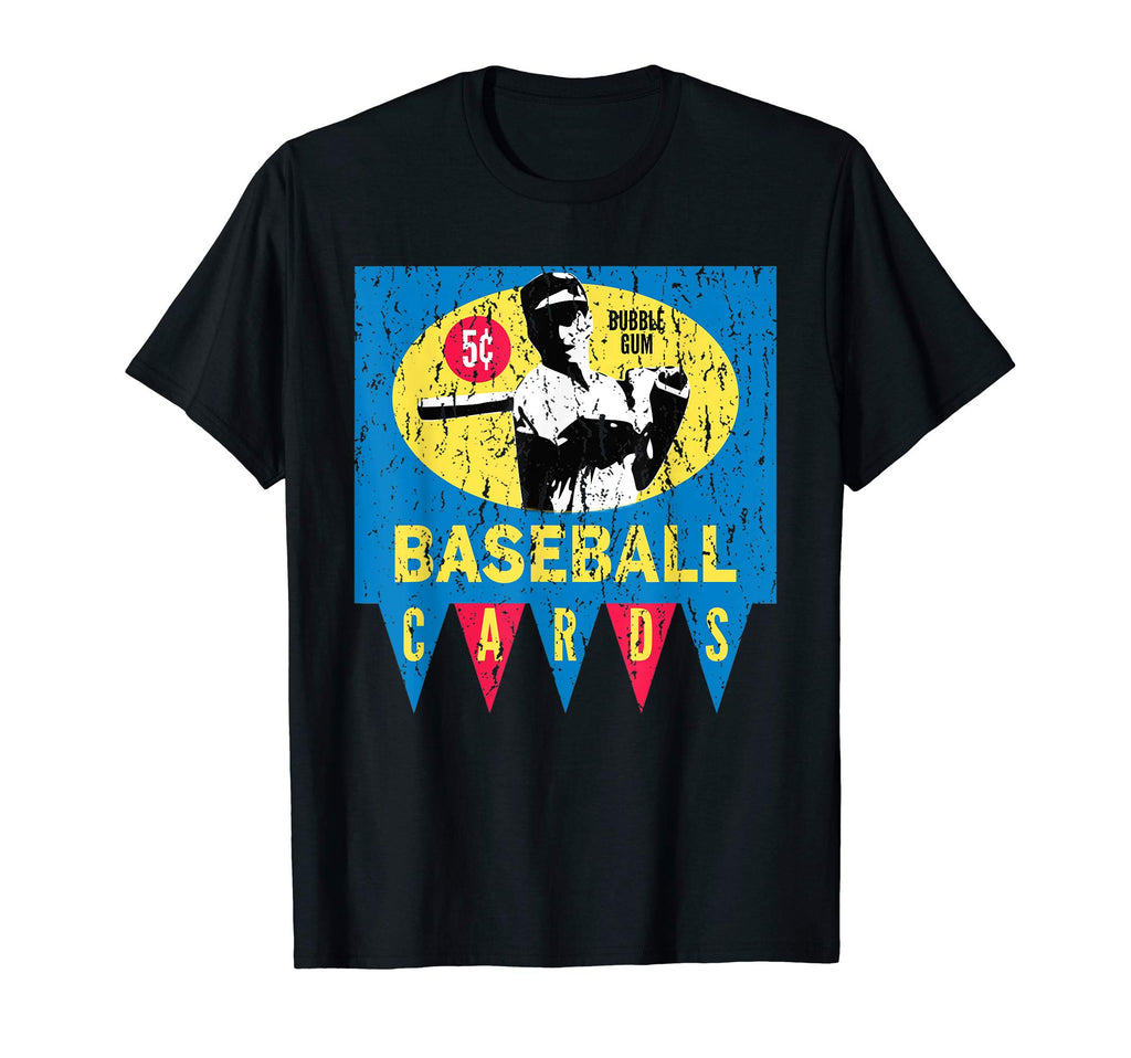 50S Baseball Card Wrapper T-Shirt - Graphic Print Unisex - T-Shirt, Sweatshirt, Hoodie