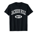 Jackson Hole Distressed Wy T-Shirt - Trendy Graphic Men Women - T-Shirt, Sweatshirt, Hoodie