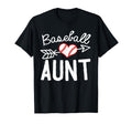 Baseball Aunt T-Shirt - Trendy Graphic for Adults - T-Shirt, Sweatshirt, Hoodie