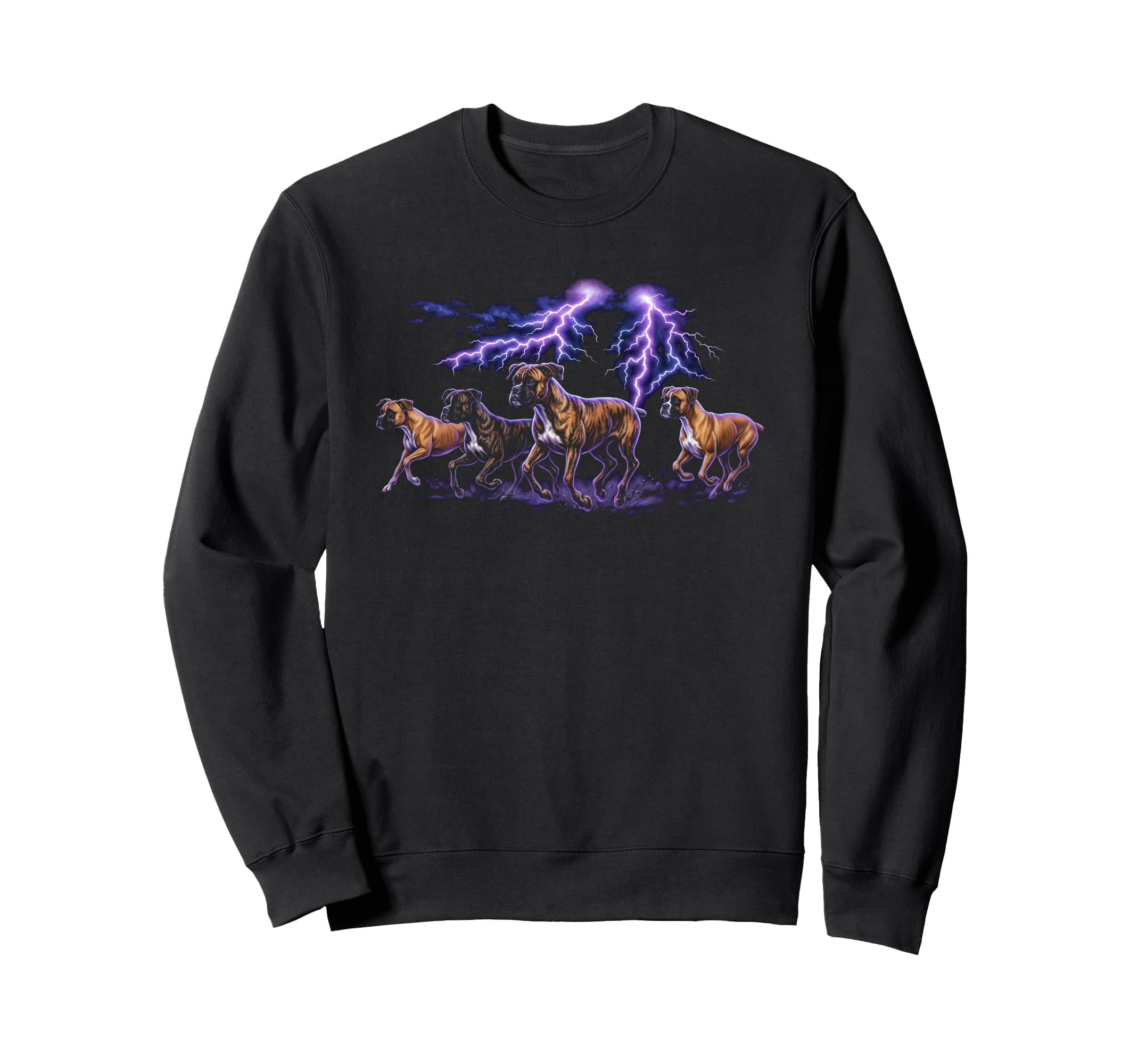 Boxer 90S Dog Lover 80S Boxer Owner Sweatshirt - Unique Graphic for Adults - T-Shirt, Sweatshirt, Hoodie