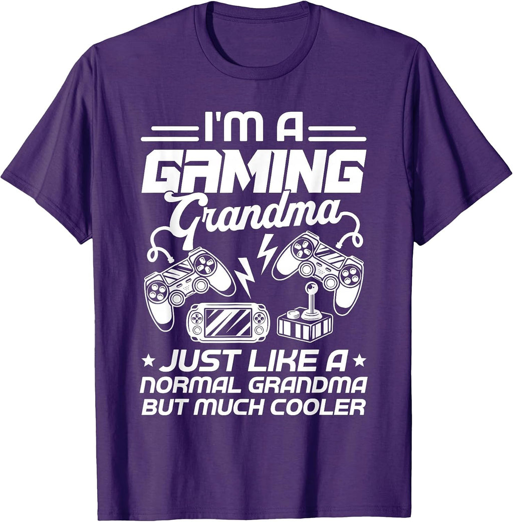 Funny Gamer Grandma Gift - Adult & Kids T-Shirts, Sweatshirts & Hoodies apparel design preview 1