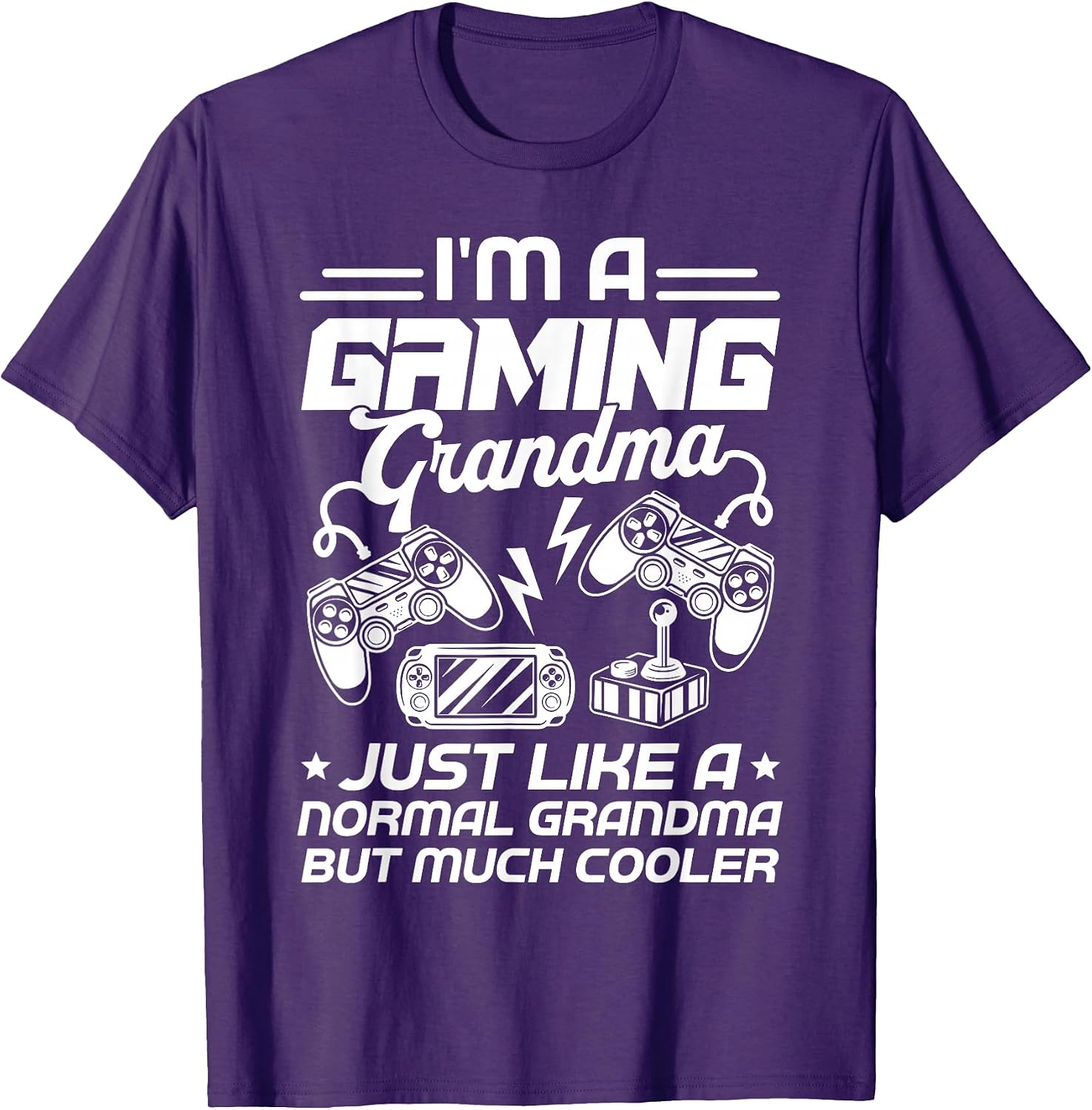 Funny Gamer Grandma Gift - Adult & Kids T-Shirts, Sweatshirts & Hoodies apparel design preview 1