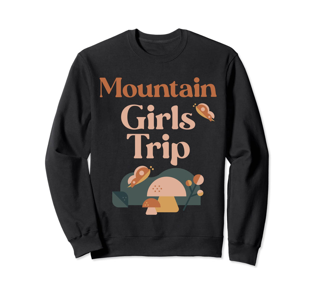Mountain Trip Matching Group Sweatshirt - Minimalist Print Men Women - T-Shirt, Sweatshirt, Hoodie