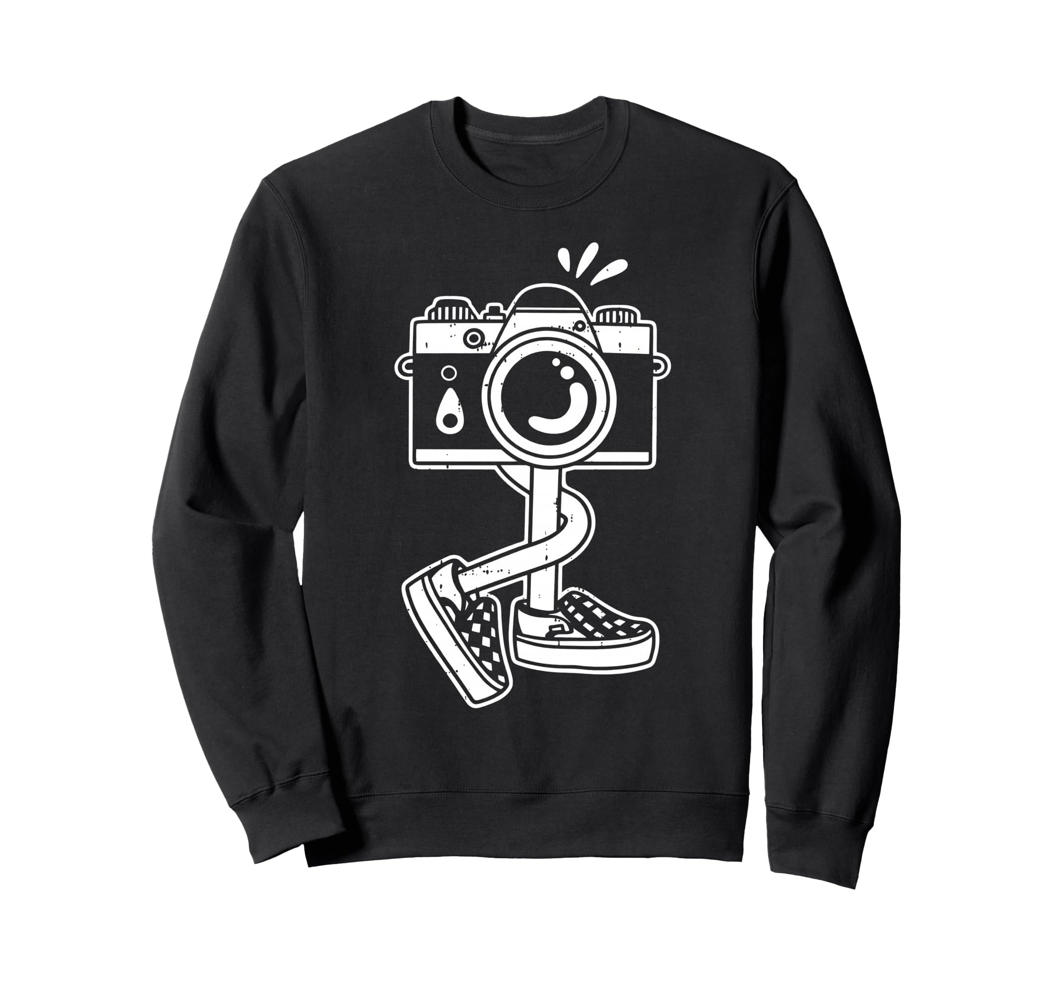 Funny Camera Costume Photographer Sweatshirt - Graphic Print Men Women - T-Shirt, Sweatshirt, Hoodie