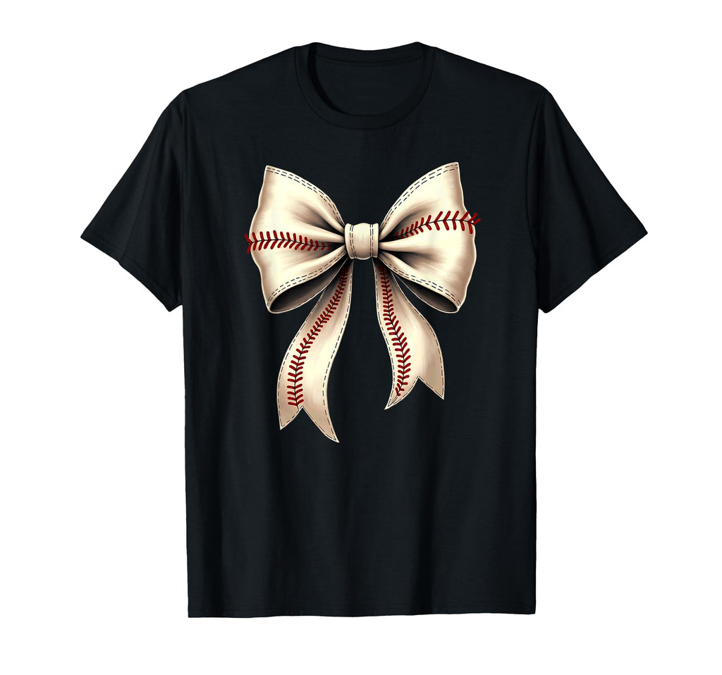 Baseball Coquette Bow Mommy T-Shirt - Trendy Graphic Men Women - T-Shirt, Sweatshirt, Hoodie